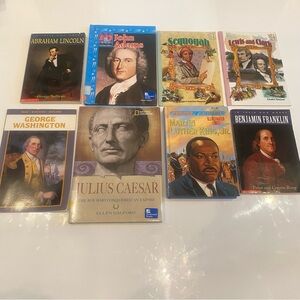 Bundle of 8 Biographies About Famous Historical Figures for Older Kids